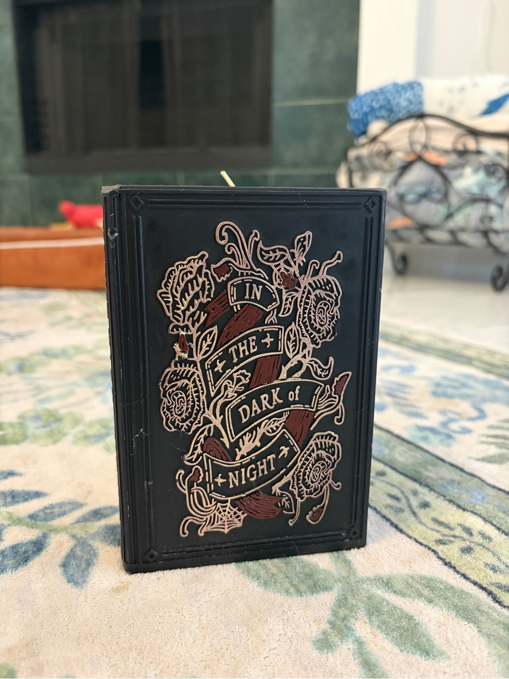 Decorative “In The Dark of Night” Candle